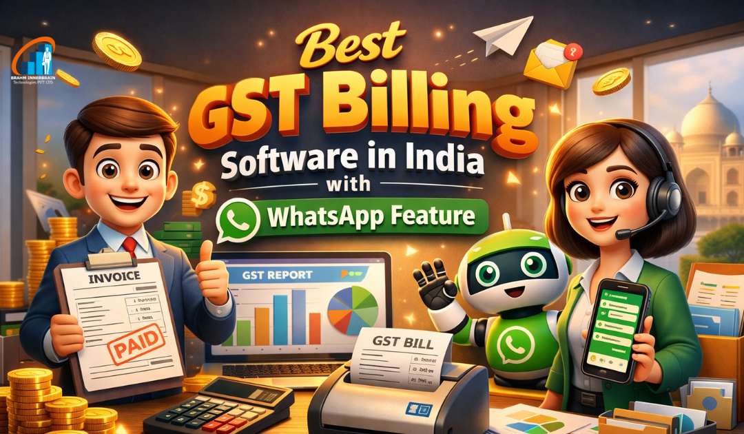 Best GST Billing Software in India with WhatsApp Feature