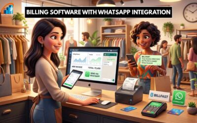 Billing software with WhatsApp integration