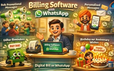 billing software with WhatsApp