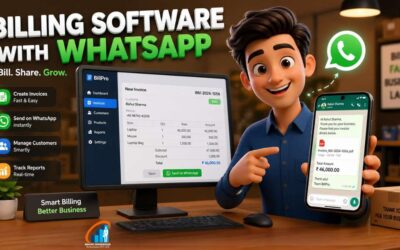 billing software with WhatsApp